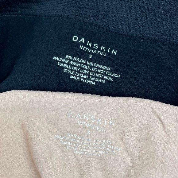 NEW Danskin Underwear Comfort Short Briefs Womens Small Black Beige NWT - Picture 9 of 12